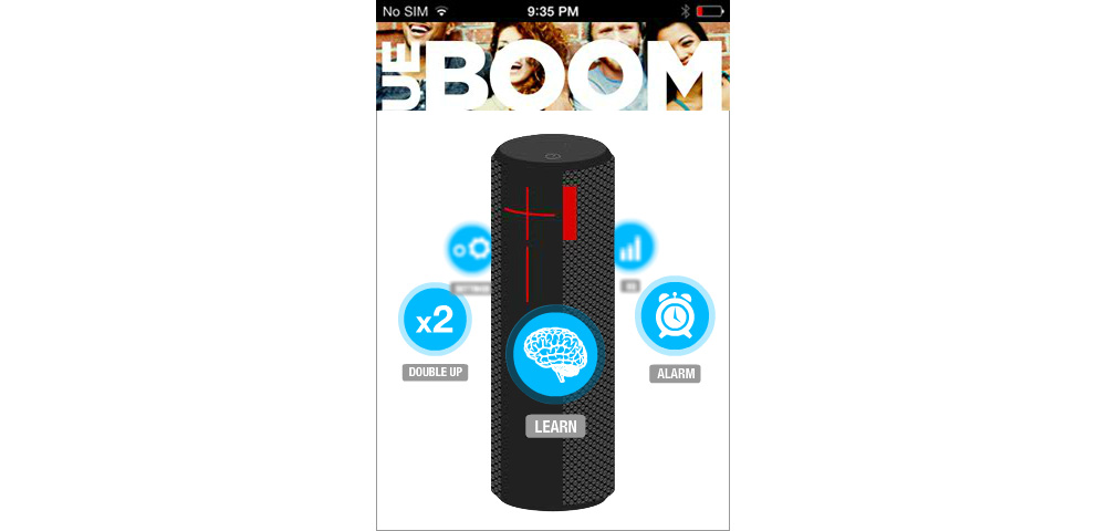 UE BOOM Bluetooth Connection Animation