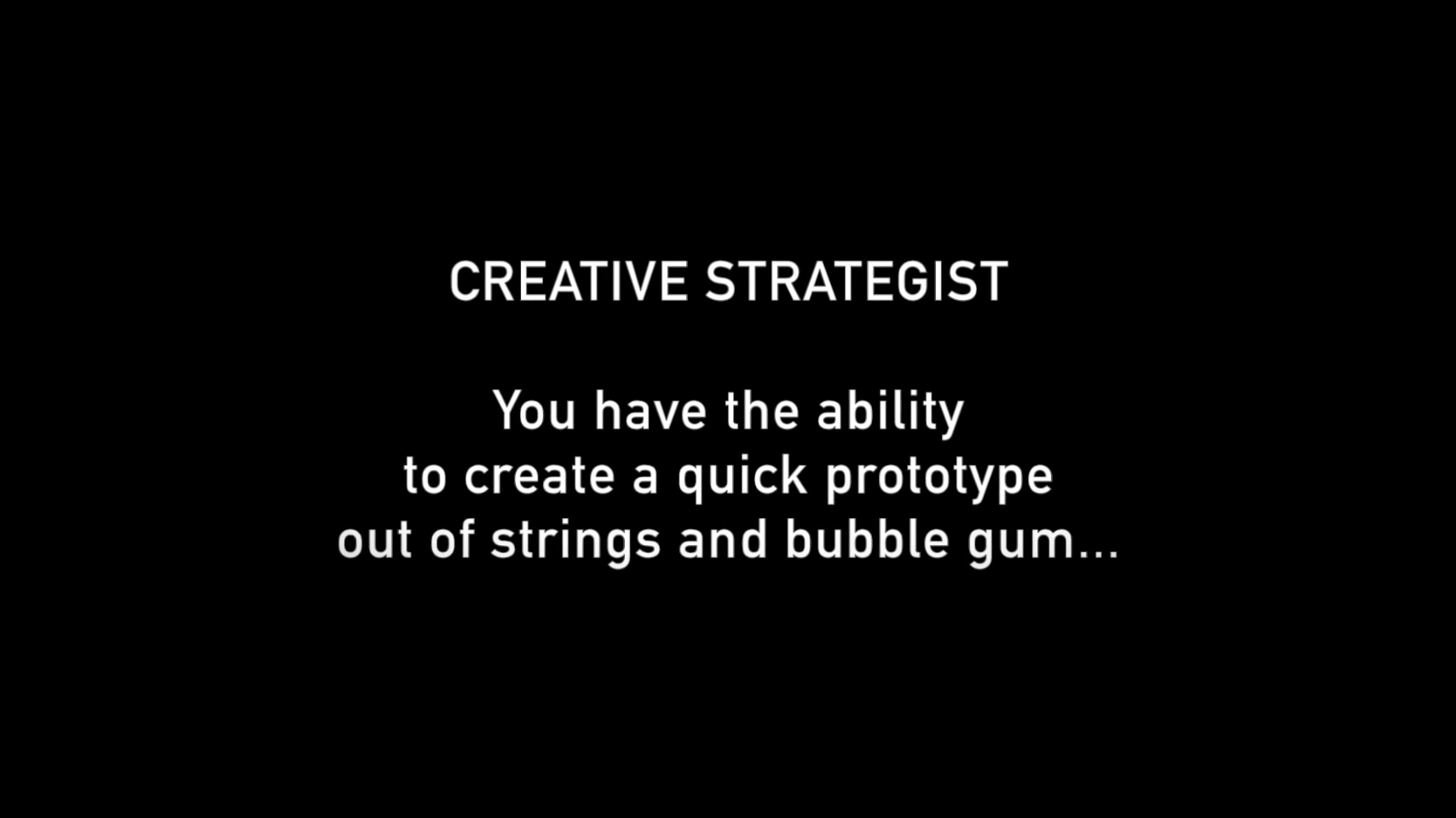 Self Promotional Trailer